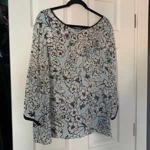 Loft Chiffon Top